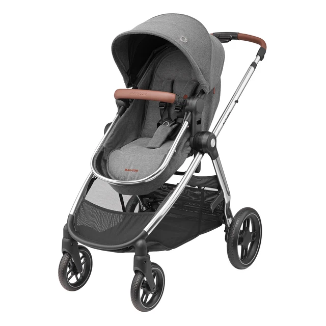 Maxi Cosi Stroller Pushchair Travel System Carrycot Rain Cover Zelia Luxe Grey