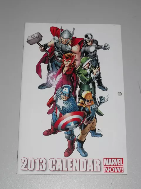 2013 Kalender #1 Marvel Now Comics Februar 2013 Nm (9,4)