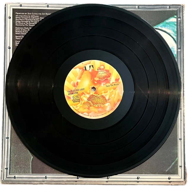 ELECTRIC LIGHT ORCHESTRA (ELO) - Face The Music - Jet Records UA-LA546 ...