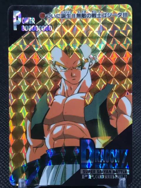 G09 Crystal Chard Card Goku - Vegeta - Gogeta Super Saiyan 4 Dragon Ball GT  - Dragon Ball Universal Collection Trading Cards Pan