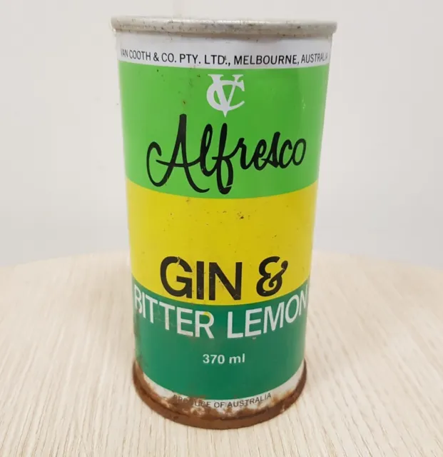 Vintage Alfresco Gin & Bitter Lemon 370ml Can
