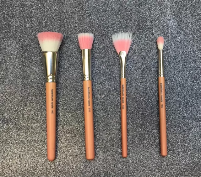 Set 4 pennelli makeup Bdellium Tools ORIGINALI VISO-OCCHI