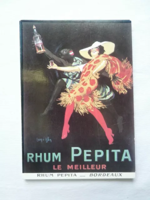 Une Carte Postale Reproduction Affiche Rhum "Pepita"