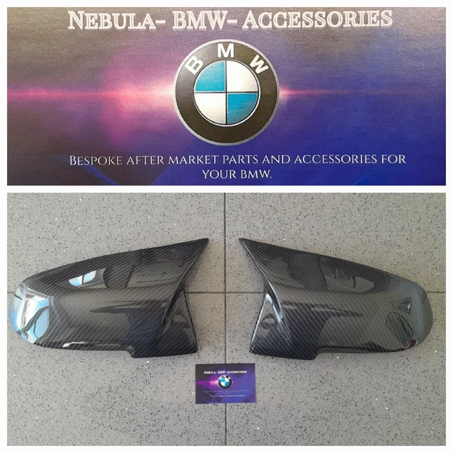 BMW F20 F30 F32 F33 Etc Real Carbon Fibre Wing Mirror Covers Caps M ...