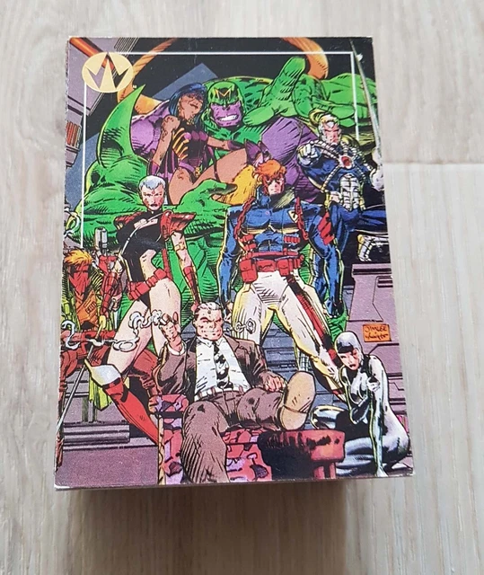 Wild Cats Jim Lee Trading Cards 100 Card Complete Set 1993 Topps