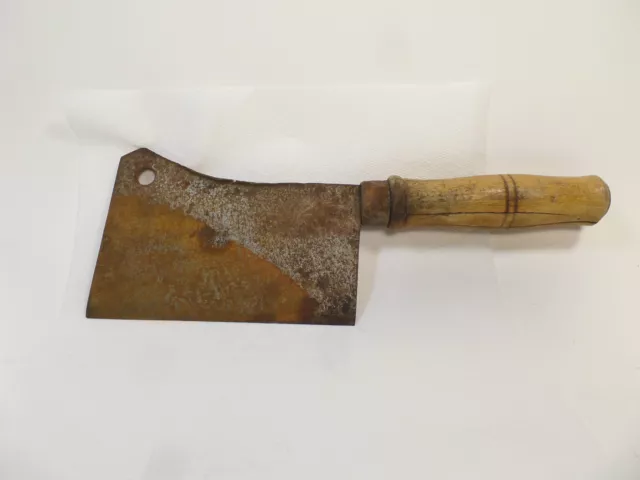 PARTELET DE BOUCHER RIVAL/manche en bois fendu