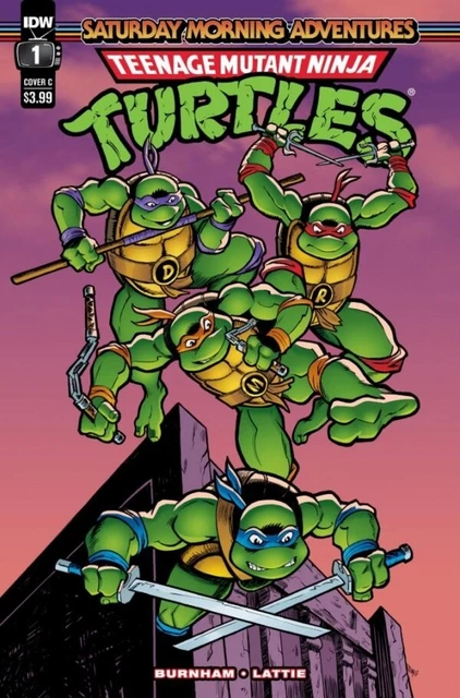 Teenage Mutant Ninja Turtles Saturday Morning Adventures #1 Variant Cover