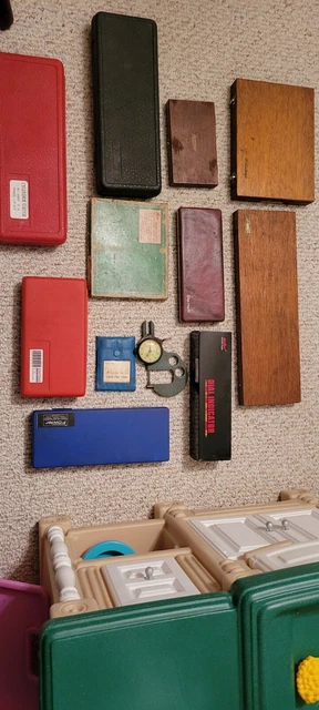 Precision tool lot. Mitutoyo,Enco and Fowler brands