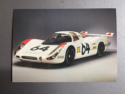 1968/69 908 Porsche Usine Musée Carte Postale, Inhabituel, Rare Awesome L@@K