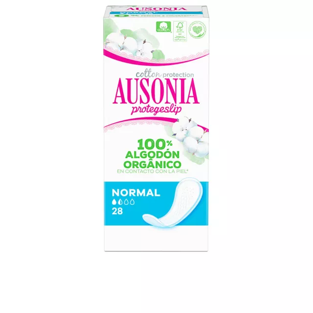 Higiene Ausonia mujer AUSONIA ORGANIC protegeslip normal 28 u