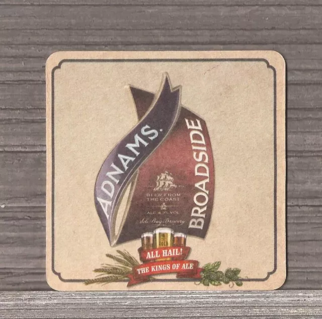 All Hail The Kings of Ale Series Adnams Brewery Broadside Beer Coaster-32441