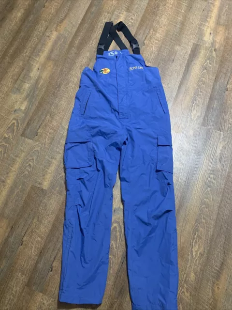 BASS PRO SHOPS HPR BONE-DRY RAIN BIBS MEN Medium Great Cond BASS PRO SHOPS HPR BONE-DRY RAIN BIBS MEN Medium Great Cond