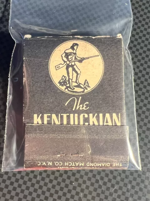 Vintage Matchbook - The Kentuckian Hotel - Lexington, Ky - Unstruck!