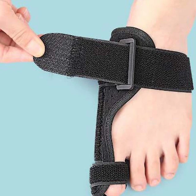 Dislocation Fracture Toe Fix Strap Protector Foot Correction Brace  Men