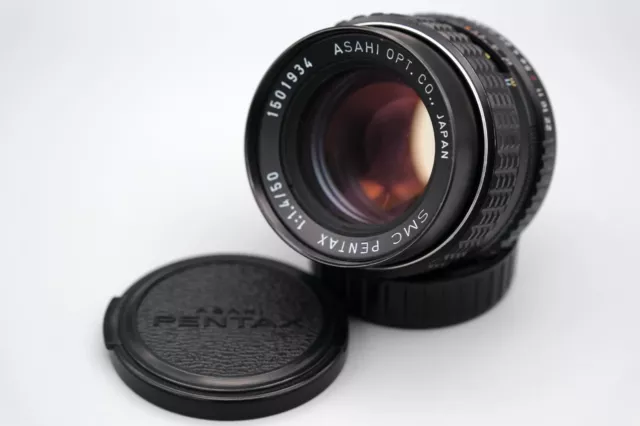 ASAHI OPTICAL CO. SMC Pentax 1,4/50mm - Pentax-K - Topzustand (AB, Tendenz A)