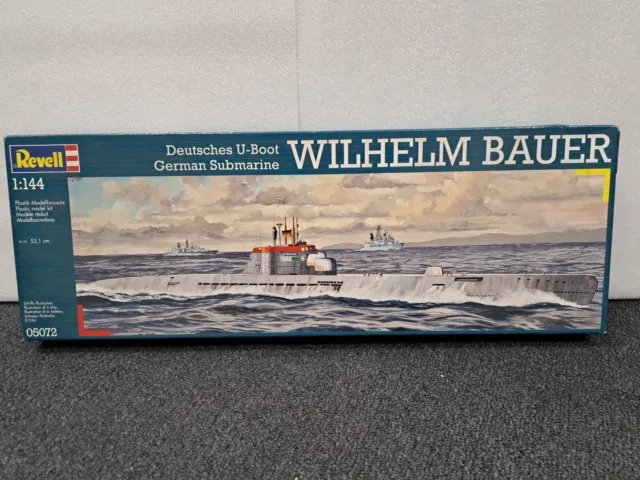 1/144 REVELL WILHELM BAUER German Submarine