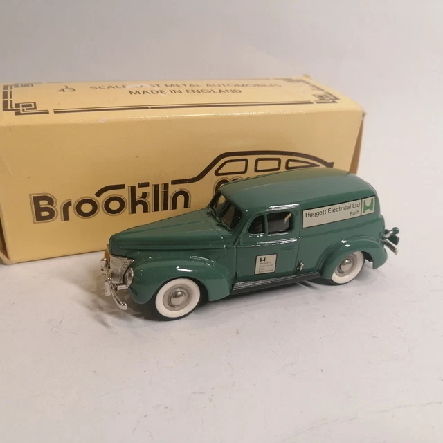 A Brooklin Models 1:43 scale die-cast, No 9 1940 Ford Sedan Delivery