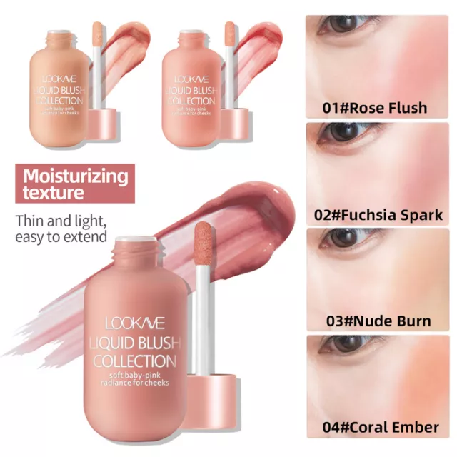 Blush Liquide Velours Glossier Fard À Joues Naturel Surligneur Et .