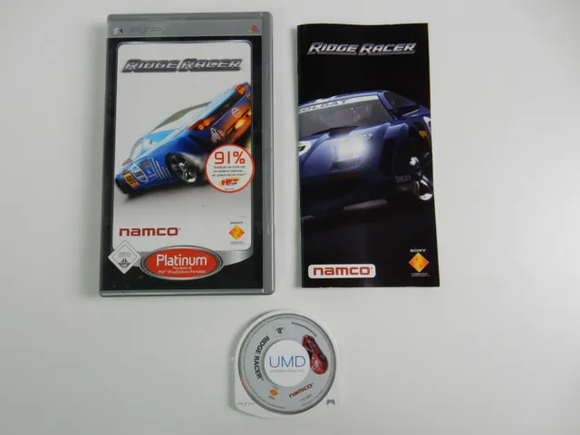 Ridge Racer für Sony PSP - Playstation Portable - CIB - Komplett !