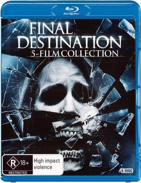 FINAL DESTINATION :THE COMPLETE 5 FILM COLLECTION -   BLU RAY  - Sealed Region B