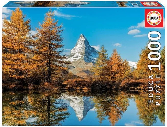 Educa - Matterhorn im Herbst 1000 Teile Puzzle Educa