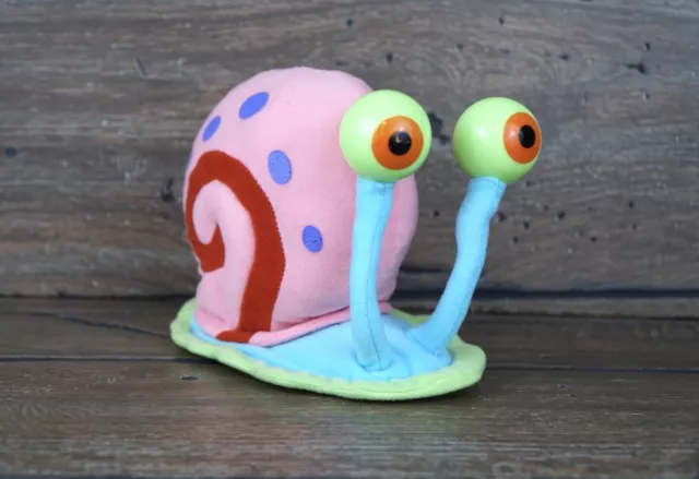 SpongeBob SquarePants Gary the Snail Plush Posable Eyes 2000 Viacom Nickelodeon SpongeBob SquarePants Gary the Snail Plush Posable Eyes 2000 Viacom Nickelodeon