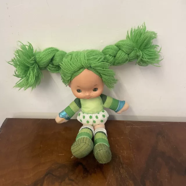 1983 Rainbow Brite Patty O Green Doll  - Good Condition - 11”