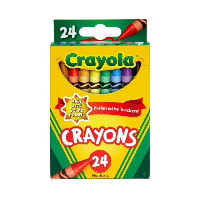 Bulk Crayola Crayons - Brick Red - 24 Count - Single Color Refill x24