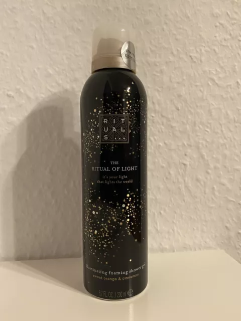 Rituals The Ritual of light - foaming shower gel Duschschaum NEU Limited Edition