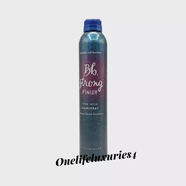 Bumble and Bumble Bb Strong Finish Firm Hold hairspray 10 oz 300 mL NEW