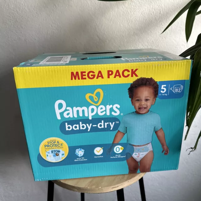 PAMPERS BABY DRY taille 8 paquet neuf 28 couches XXL incontinence ABDL  énurésie EUR 25,00 - PicClick FR