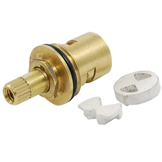 2X(Home Tap Fittings Ceramic Cartridge Brass  Core J5P5)6971