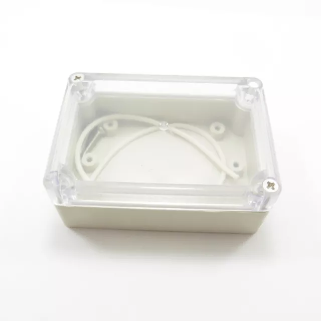 Enclosure PVC Junction Box Adaptable Plastic Waterproof Weatherproof Light Gray