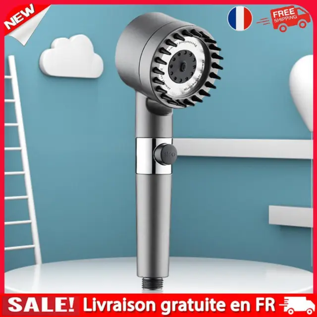 fr Shower Head High Pressure Showerhead Filter Rainfall Faucet Tap (shower head)