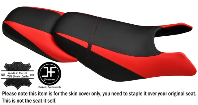 Style 2 Black B Red Custom For Seadoo Gtx Gti 97-01 Front Rear Vinyl Seat Cover