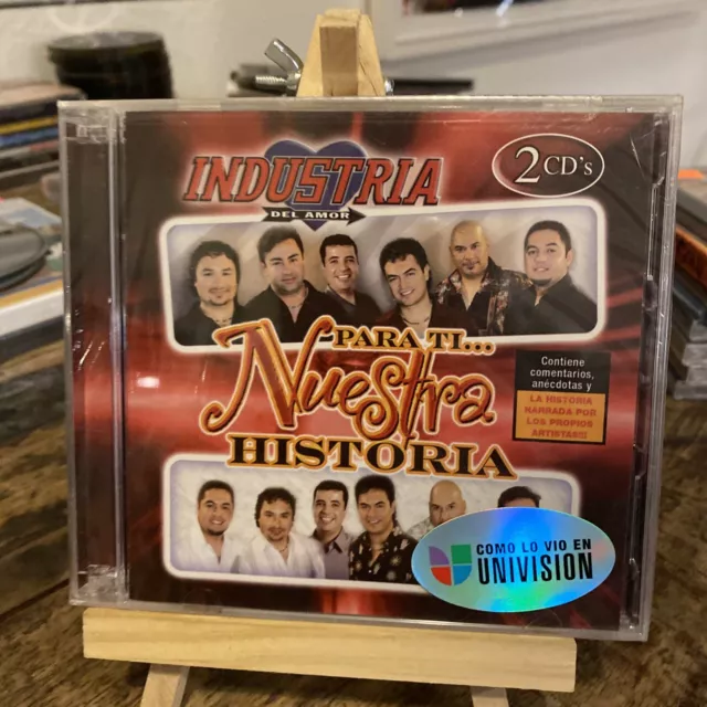 Para Ti: Nuestra Historia Industria del Amor CD Nuevo NUEVO Sellado #1757