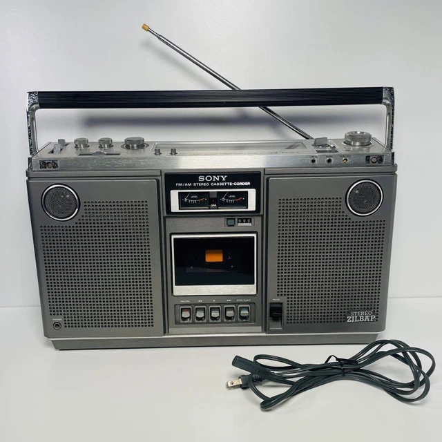 SONY／ソニー／ラジカセ／CF-6500／メンテナンス済み／メンテ