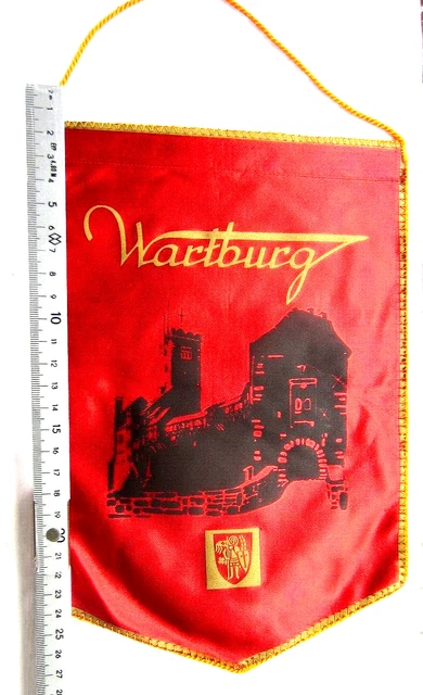 DDR Wimpel PKW Wartburg 353 großer Luxus Wimpel Thüringen