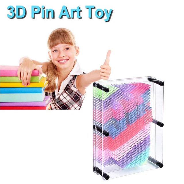 Modelo 3D hágalo usted mismo clon antiestrés aguja molde manual tablero de arte educativo