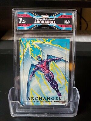 1992 Marvel Masterpieces Archangel #8 7.5 Nr Mint (Pop 16)