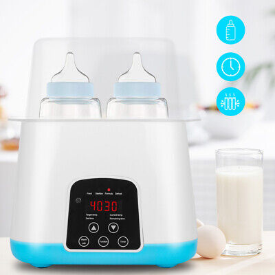 Calentador de biberones rápido 4 en 1 bebé calentador de alimentos para bebé función de mantenimiento del calor esterilizador