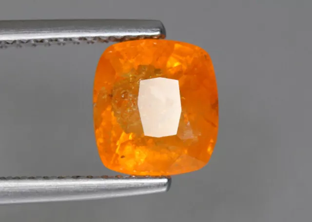 3.25 Cts " 100 % Natural Unheated Fanta Orange Spessartite Garnet " Srilanka