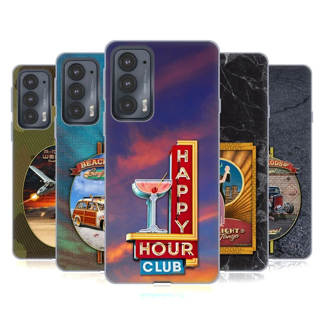 Official Larry Grossman Retro Collection Soft Gel Case For Motorola Phones 2