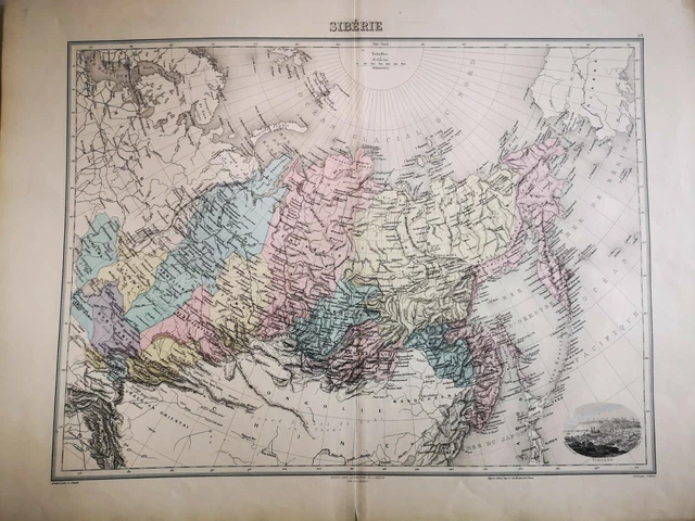 Ancien jeux de carte 19 ème, petit format 6.2X4.4 cm. Avec