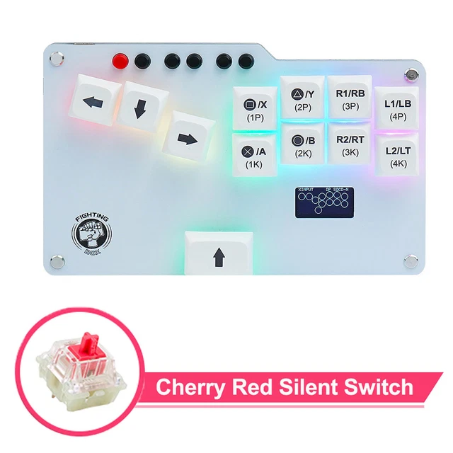 Fight Box Keymap ARCADE FIGHT STICK Clavier Fighting Box Pour Hitbox WASD GP2040 CE ...