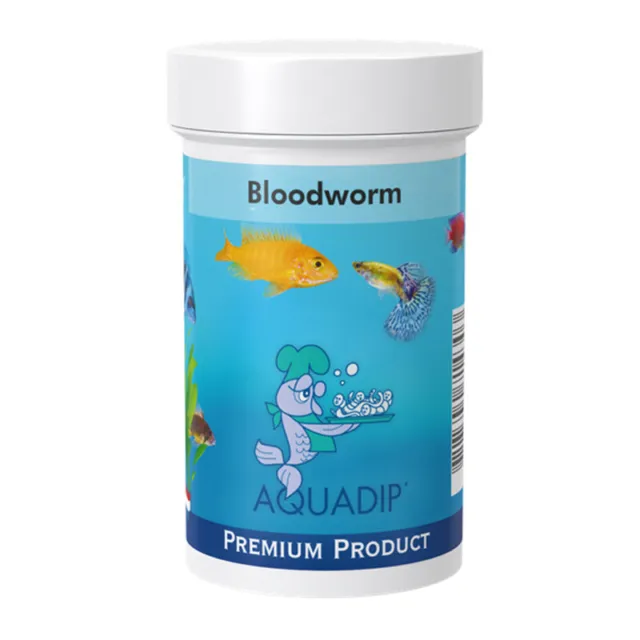 Bloodworm | Freeze-Dried Bloodworm | Nutritious Natural Supplement | Fish Health