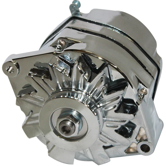 HIGH OUTPUT CHROME Alternator 200A For Mercruiser Inboard Marine 198
