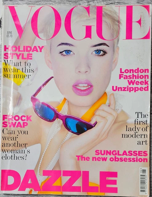 その他 Vogue june 2000 Liberty Ross VOGUE Magazine UK June 2000 LIBERTY ROSS Harland Miller