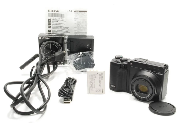 KIT RICOH GXR P10 50mm F2.5 Macro VF-2 LC-2 DB-90 Baterías Filtro