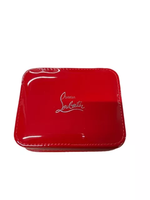 Christian Louboutin Rouge Red Louboutin Makeup Bag 100% AUTHENTIC